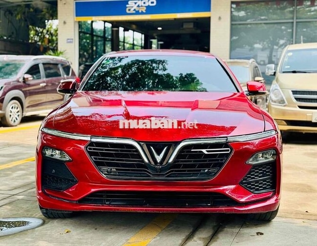 VinFast Lux A 2.0 Base 2021 55.000 km Đỏ
