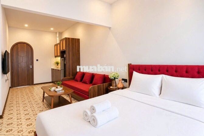 STUDIO FULL NỘI THẤT - TRUNG TÂM AN THƯỢNG, CÁCH BIỂN 200m - BAN CÔNG