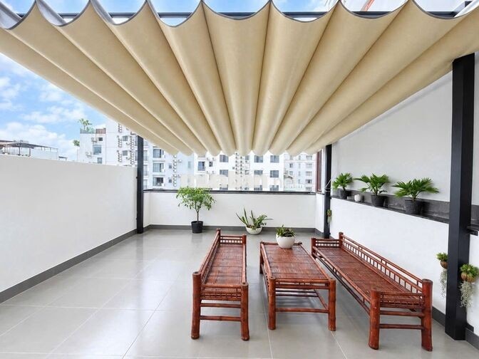 STUDIO FULL NỘI THẤT - TRUNG TÂM AN THƯỢNG, CÁCH BIỂN 200m - BAN CÔNG