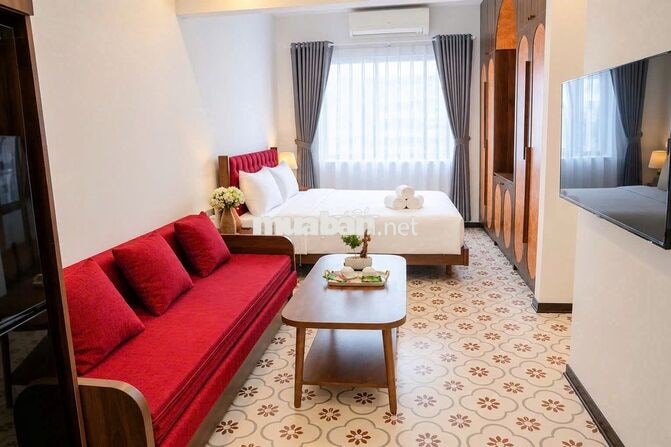STUDIO FULL NỘI THẤT - TRUNG TÂM AN THƯỢNG, CÁCH BIỂN 200m - BAN CÔNG