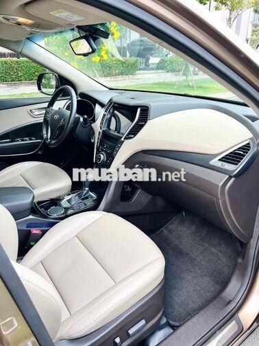 Hyundai Santafe 2017 2.4L 4WD Nâu 80.000 km 1Chủ