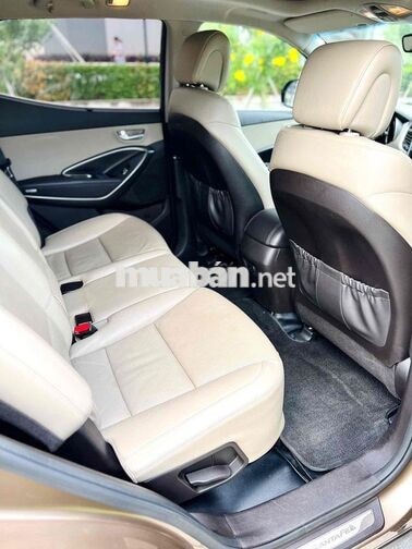 Hyundai Santafe 2017 2.4L 4WD Nâu 80.000 km 1Chủ