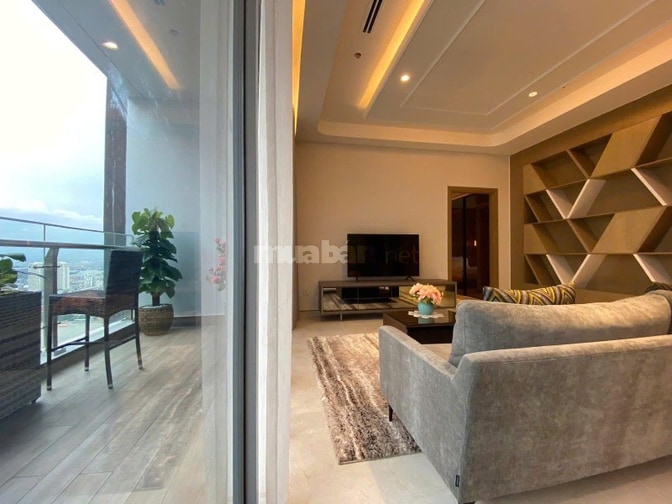 Penthouse Satra -205m2, 4PN, 3WC, Nội Thất Cao Cấp Giá thuê 48.5tr/th