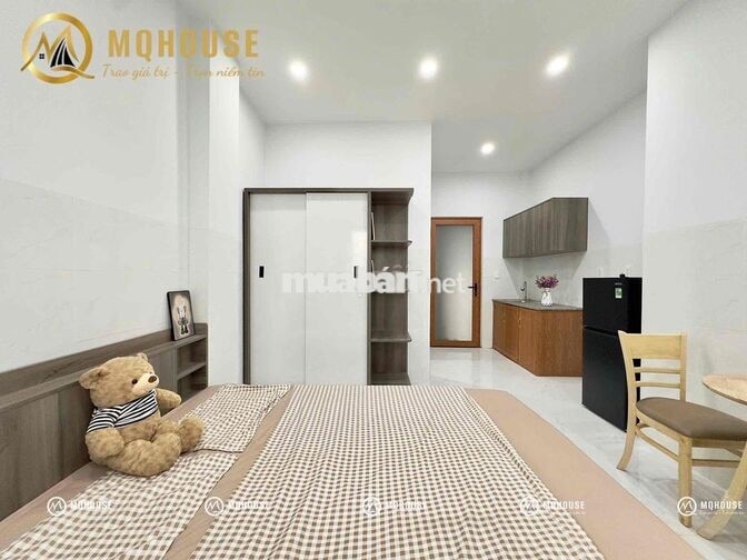 TRỐNG PHÒNG STUDIO FULL NỘI THẤT - QUA ĐH VĂN HIẾN CHỈ 3 PHÚT
