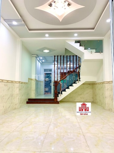 Nhà mới xinh 3 lầu, HXH 6m, Nguyễn Văn Luông ngay cầu Lò Gốm Phú Định 
