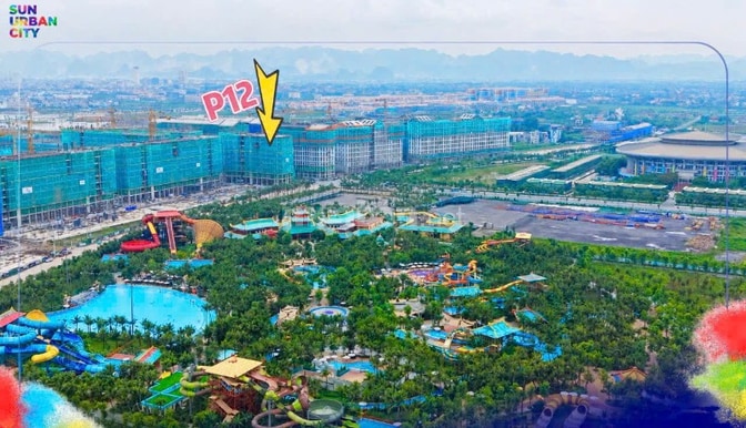 Căn hộ Duplex 3 PN Sun Hà Nam 1,7 tỷ. View trực diện CV nước Sun World