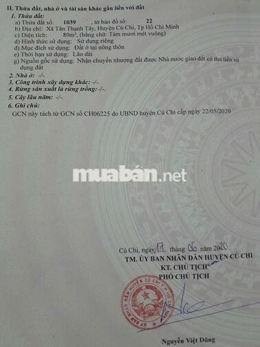Bán đất dự án Diamon City Củ Chi