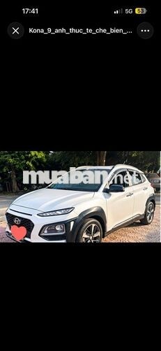 Hyundai Kona 1.6 Turbo 2019 Trắng 77.654 km
