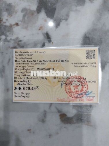 Mercedes Benz C 200 2010 Trắng 14 vạn