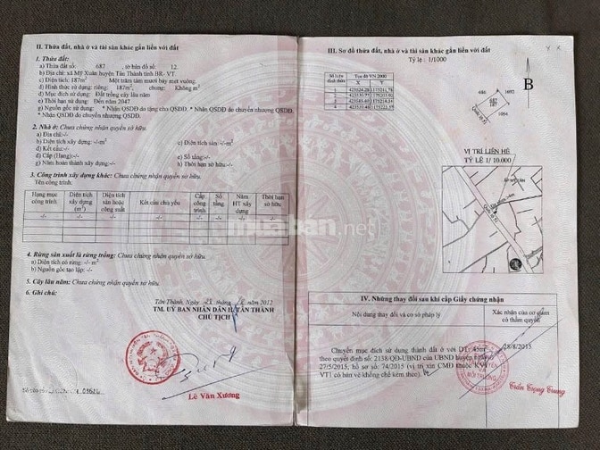 Chủ về SG cần bán gấp nhà mặt tiền QL51