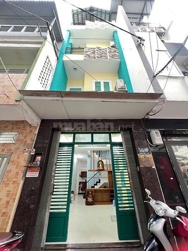 Nhà nguyên căn HXH Nguyễn Trãi. DT 3,5x14m, 4 tầng ST