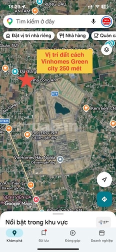 BÁN CẶP 2 LÔ ĐẤT NGANG 9,3M MT TÂN HỘI CÁCH VINCOM GREEN CITY 250MÉT