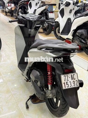 Honda SH160i ABS 2024 Xám xi măng 9072 km