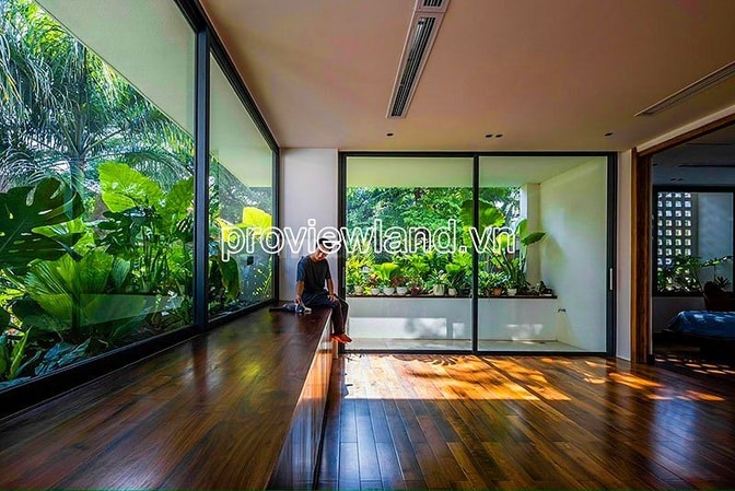 Bán biệt thự Nguyễn Văn Hưởng Thảo Điền, 12x25m, 3 tầng, 4PN, 110 tỷ
