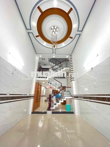 Nhà bán HXH 6m, KDC sầm uất, tiện kinh doanh