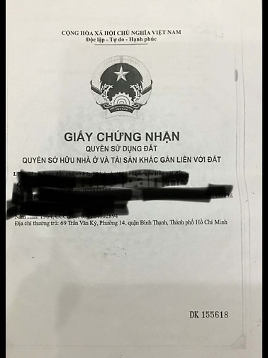 Chính chủ bán nhà mặt tiền đường Trần Văn Kỷ, Bình Thạnh