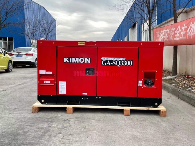  MÁY PHÁT ĐIỆN KIMON ĐỘNG CƠ KUBOTA NHẬT BẢN