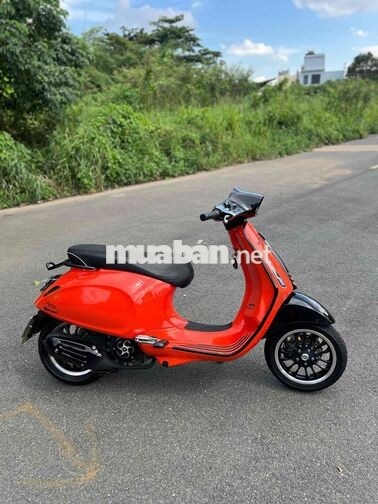 Piaggio Vespa Sprint 125 Abs Đỏ Cam Đen Biển Đẹp🎉🎉