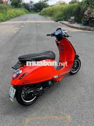 Piaggio Vespa Sprint 125 Abs Đỏ Cam Đen Biển Đẹp🎉🎉