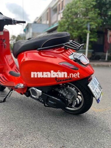 Piaggio Vespa Sprint 125 Abs Đỏ Cam Đen Biển Đẹp🎉🎉
