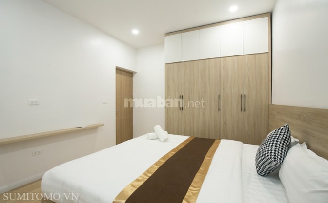 căn hộ DV  1 ngủ rộng 80m2 tại 535 Kim Mã- 550 USD/ tháng - full  đồ