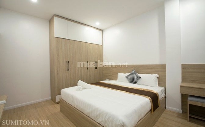 căn hộ DV  1 ngủ rộng 80m2 tại 535 Kim Mã- 550 USD/ tháng - full  đồ