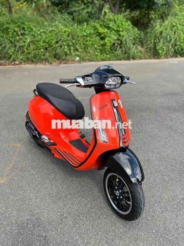Piaggio Vespa Sprint 125 Abs Đỏ Cam Đen Biển Đẹp🎉🎉