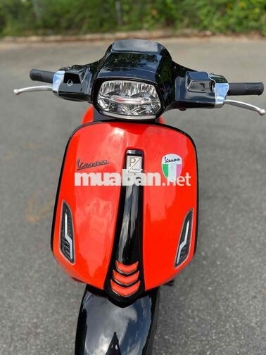 Piaggio Vespa Sprint 125 Abs Đỏ Cam Đen Biển Đẹp🎉🎉