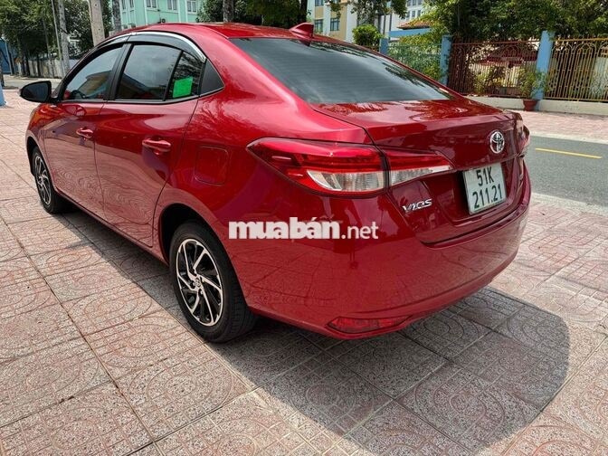 Toyota Vios E 2022 Tự động 47000 km Đỏ