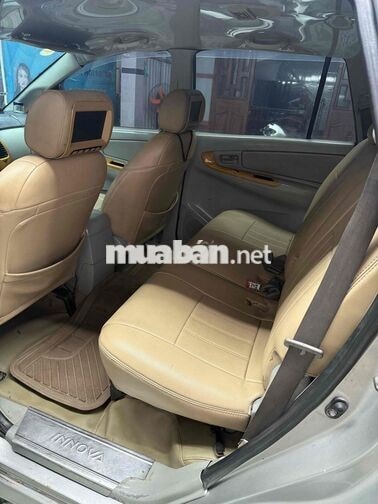 Toyota Innova J lên G 2008 Bạc 7 chỗ Số sàn