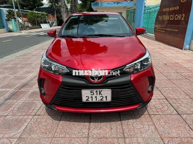 Toyota Vios E 2022 Tự động 47000 km Đỏ