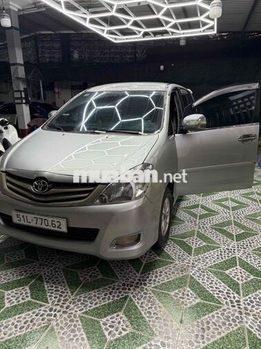 Toyota Innova J lên G 2008 Bạc 7 chỗ Số sàn