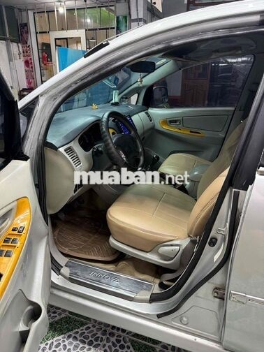 Toyota Innova J lên G 2008 Bạc 7 chỗ Số sàn