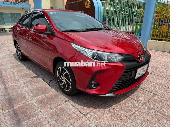 Toyota Vios E 2022 Tự động 47000 km Đỏ