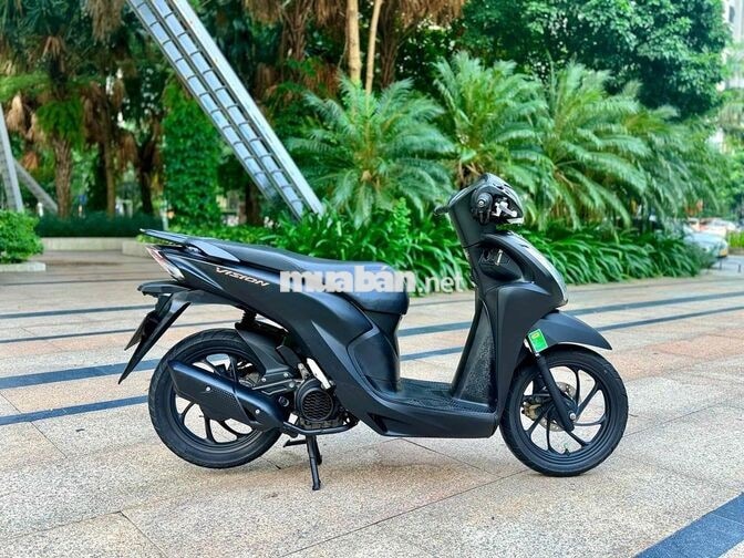 Honda Vision Smartkey Đen nhám
