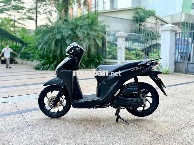 Honda Vision Smartkey Đen nhám