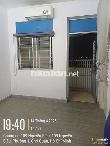 Chung cư 109 Nguyễn Biểu 61m2 2Pn Căn góc