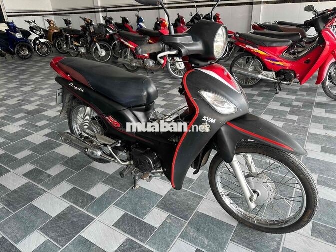 SYM Angela 50 Đen đỏ 50cc