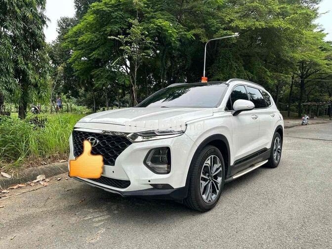 Hyundai Santafe Full dầu 2020 Trắng