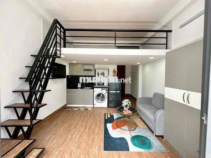 Duplex ban công full nội thất 30m2 ngay gần Đại Học Công Thương