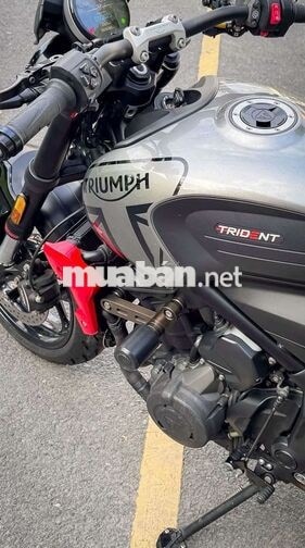 🌈 TPHCM Trident660 abs 2022 ..chính chủ 6.000km🤝