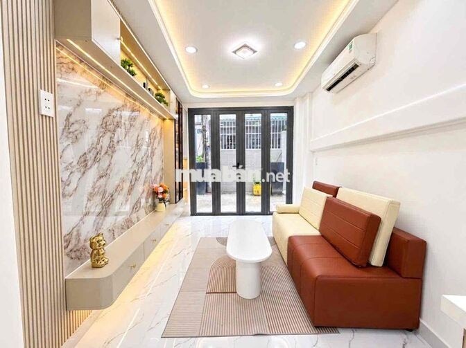 NHỈNH 3TY - 21M2 - 3 TẦNG HẺM XE HƠI 4M - BÌNH THẠNH - AN NINH - FULL