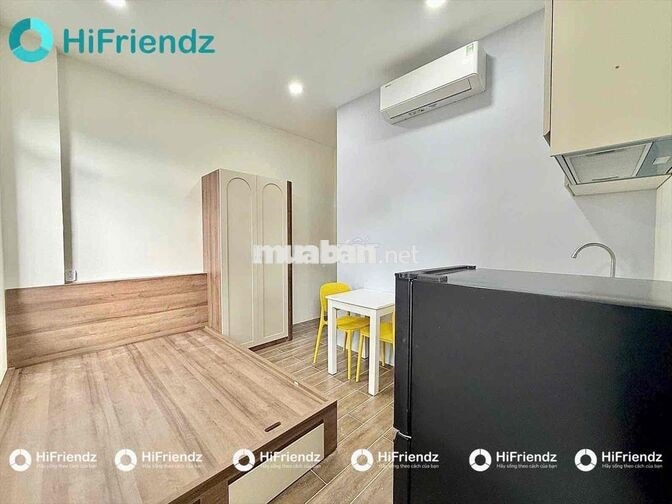 CHO THUÊ PHÒNG STUDIO CỬA SỔ TRỜI FULL NỘI THẤT MÁY GIẶC RIÊNG
