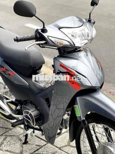 Honda Wave Alpha 2026 Xám Siêu Lướt 500km. Có góp