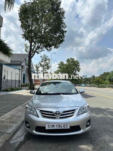 Toyota Altis 2013 bản G Số tự động Bạc