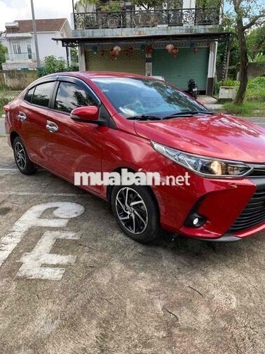 Toyota Vios 2021 Số tự động Đỏ 5 chỗ