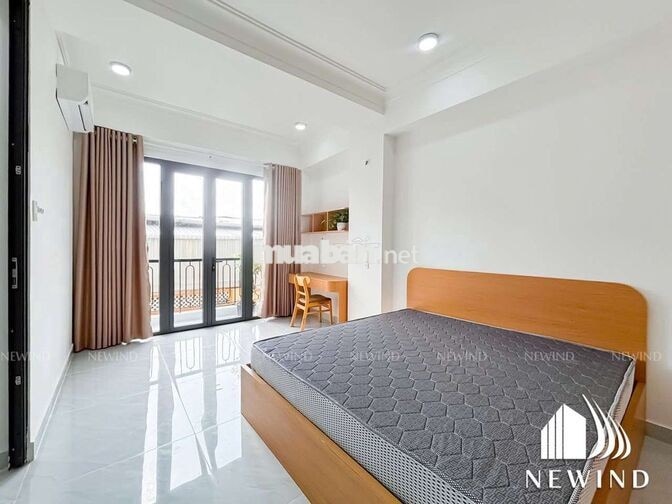 HT căn hộ 1PN/Studio ban công/cửa sổ full NT Dương Bá Trạc kế_Q1_Q7_Q4