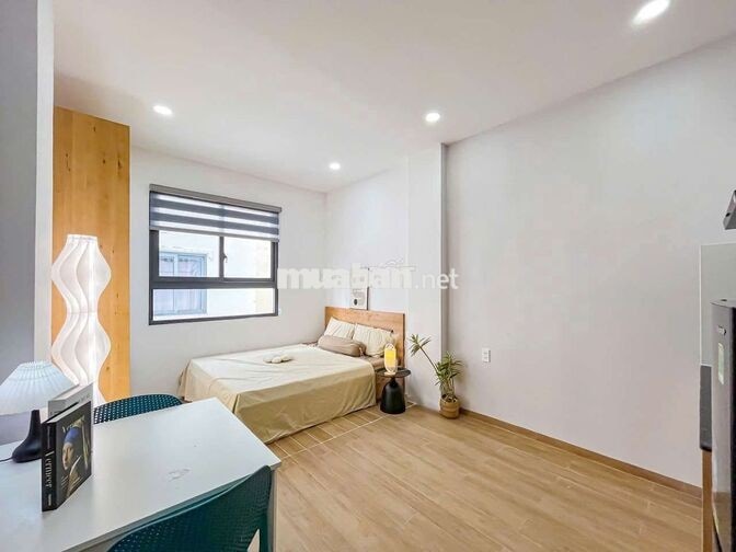 HT căn hộ 1PN/Studio ban công/cửa sổ full NT Dương Bá Trạc kế_Q1_Q7_Q4