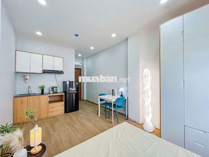 HT căn hộ 1PN/Studio ban công/cửa sổ full NT Dương Bá Trạc kế_Q1_Q7_Q4