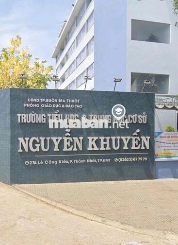 CHO THUÊ NHÀ CẠNH TRƯỜNG NGUYỄN KHUYẾN